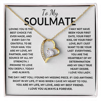 Load image into Gallery viewer, Forever Love Necklace with Message Card - Heartfelt Gift From Soulmate to Soulmate - Artistry Imprints

