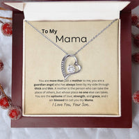 Load image into Gallery viewer, From Son To Mama Forever Love Necklace - Mothers Day Gift, Birthday Gift, Christmas Gift, Valentines Day Gift - Artistry Imprints
