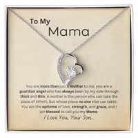Load image into Gallery viewer, From Son To Mama Forever Love Necklace - Mothers Day Gift, Birthday Gift, Christmas Gift, Valentines Day Gift - Artistry Imprints

