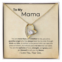 Load image into Gallery viewer, From Son To Mama Forever Love Necklace - Mothers Day Gift, Birthday Gift, Christmas Gift, Valentines Day Gift - Artistry Imprints
