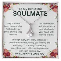 Load image into Gallery viewer, Gift To Soulmate Alluring Beauty Necklace With Gift Card - Artistry Imprints
