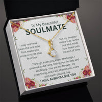 Load image into Gallery viewer, Gift To Soulmate Alluring Beauty Necklace With Gift Card - Artistry Imprints
