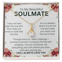 Load image into Gallery viewer, Gift To Soulmate Alluring Beauty Necklace With Gift Card - Artistry Imprints
