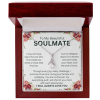 Load image into Gallery viewer, Gift To Soulmate Alluring Beauty Necklace With Gift Card - Artistry Imprints
