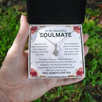 Load image into Gallery viewer, Gift To Soulmate Alluring Beauty Necklace With Gift Card - Artistry Imprints
