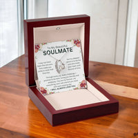 Load image into Gallery viewer, Gift To Soulmate Forever Love Necklace With Gift Card - Artistry Imprints
