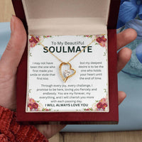 Load image into Gallery viewer, Gift To Soulmate Forever Love Necklace With Gift Card - Artistry Imprints
