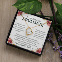 Load image into Gallery viewer, Gift To Soulmate Forever Love Necklace With Gift Card - Artistry Imprints

