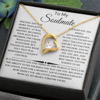 Load image into Gallery viewer, Soulmate Giftset Forever Love Necklace with Message Card - Artistry Imprints
