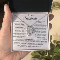 Load image into Gallery viewer, Soulmate Giftset Forever Love Necklace with Message Card - Artistry Imprints
