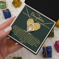 Load image into Gallery viewer, To My Daughter From Mom Forever Love Necklace with Love Card Giftset - Artistry Imprints
