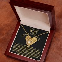 Load image into Gallery viewer, To My Lovely Wife Giftset With Forever Love Necklace and Since I Met You Card - Artistry Imprints
