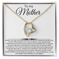 Load image into Gallery viewer, To My Mother Giftset with Forever Love Necklace and Heartfelt Card - Artistry Imprints
