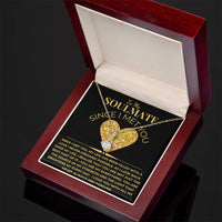 Load image into Gallery viewer, To My Soulmate Giftset with Alluring Beauty Necklace and Love Card - Artistry Imprints
