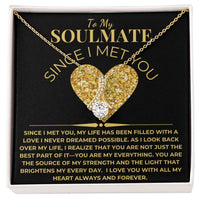 Load image into Gallery viewer, To My Soulmate Giftset with Alluring Beauty Necklace and Love Card - Artistry Imprints
