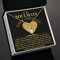 Load image into Gallery viewer, To My Soulmate Giftset with Alluring Beauty Necklace and Love Card - Artistry Imprints

