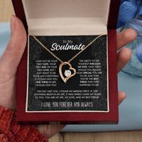 Load image into Gallery viewer, To My Soulmate Giftset with Forever Love Necklace and Beautiful Message - Artistry Imprints
