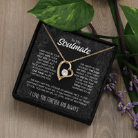 Load image into Gallery viewer, To My Soulmate Giftset with Forever Love Necklace and Beautiful Message - Artistry Imprints
