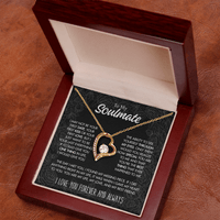 Load image into Gallery viewer, To My Soulmate Giftset with Forever Love Necklace and Beautiful Message - Artistry Imprints
