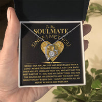 Load image into Gallery viewer, To My Soulmate Giftset with Forever Love Necklace and Love Card - Artistry Imprints
