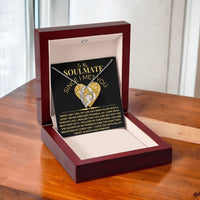 Load image into Gallery viewer, To My Soulmate Giftset with Forever Love Necklace and Love Card - Artistry Imprints
