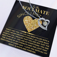 Load image into Gallery viewer, To My Soulmate Giftset with Forever Love Necklace and Love Card - Artistry Imprints
