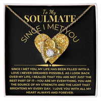 Load image into Gallery viewer, To My Soulmate Giftset with Forever Love Necklace and Love Card - Artistry Imprints
