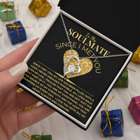Load image into Gallery viewer, To My Soulmate Giftset with Forever Love Necklace and Love Card - Artistry Imprints
