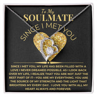 Load image into Gallery viewer, To My Soulmate Giftset with Forever Love Necklace and Love Card - Artistry Imprints
