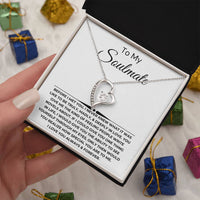 Load image into Gallery viewer, To My Soulmate Giftset With Message Card and Forever Love Necklace - Artistry Imprints
